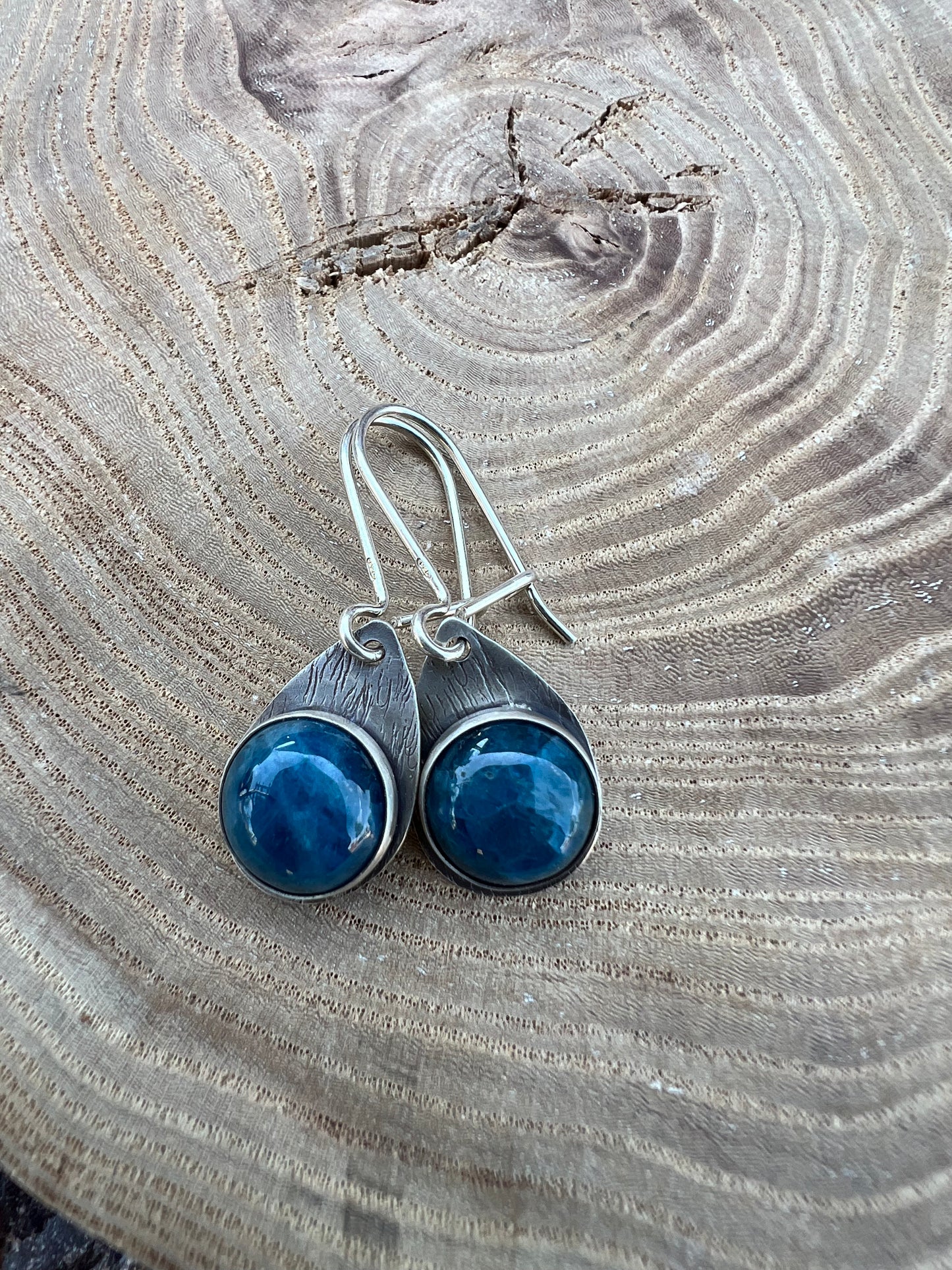 Drops of the Adriatic (Apatite) earrings