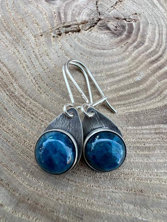 Drops of the Adriatic (Apatite) earrings