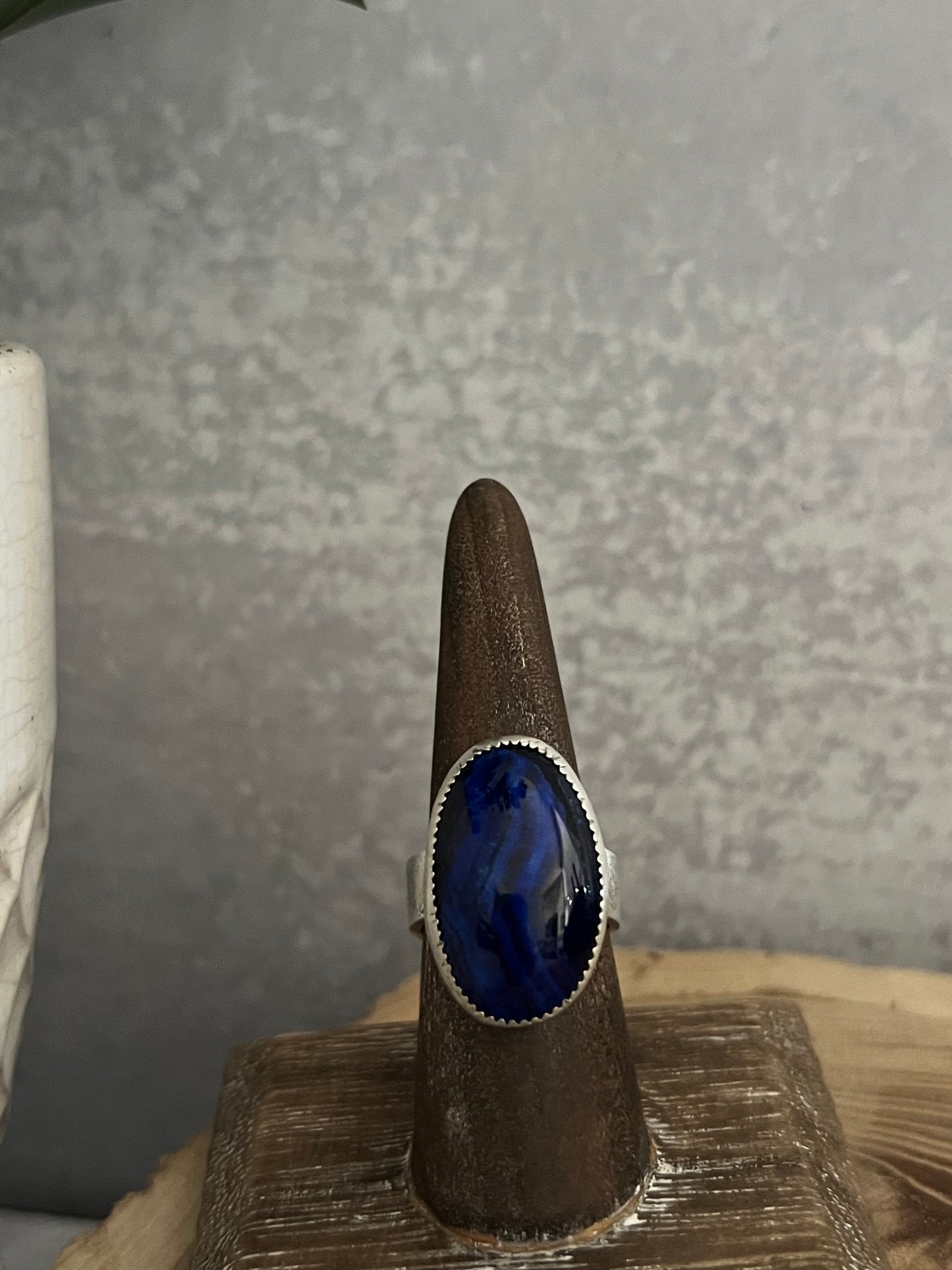 Azurite ring size 7.5