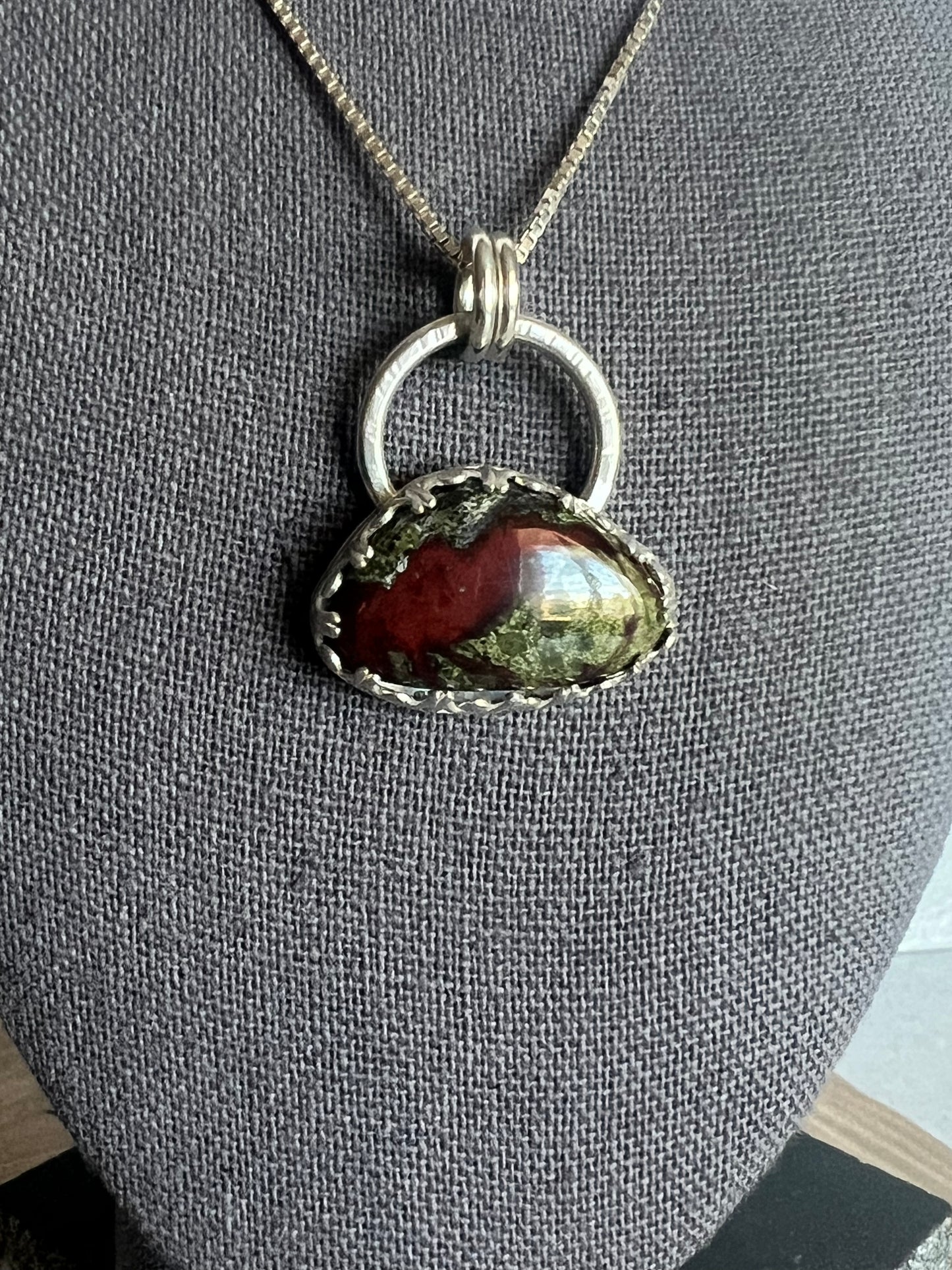 Freeform dragons blood jasper