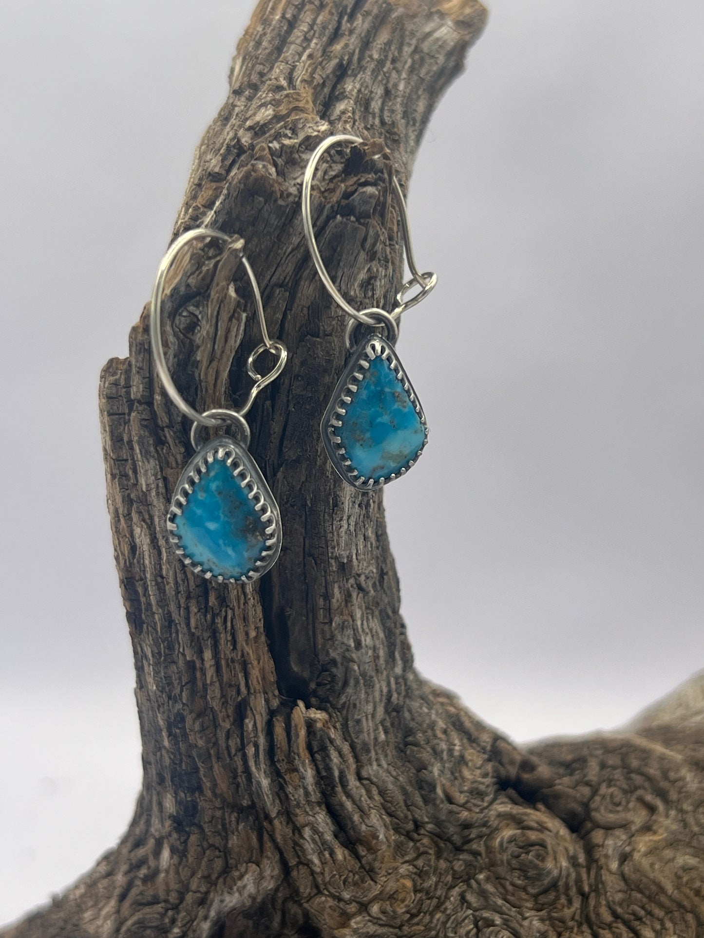 LIke antique Turquoise Leaves Earrings